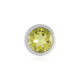 Colgante en plata con Quarzo limón (MONOSONO COLLECTION)
