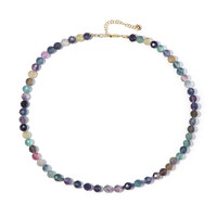 Collar en plata con Fluorita de Argentina