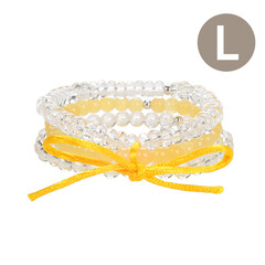 Brazalete en plata con Calcita naranaja