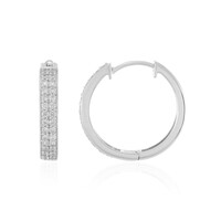 Pendientes en plata con Zircón