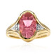 Anillo en oro con Turmalina rosa de Californa (Amanda Adkins)