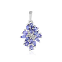 Colgante en plata con Tanzanita