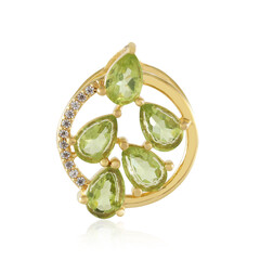 Colgante en plata con Peridoto