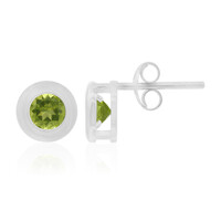 Pendientes en plata con Peridoto