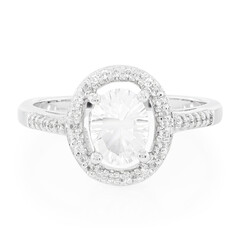 Anillo en plata con Petalita