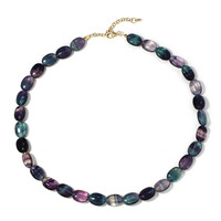 Collar en plata con Fluorita