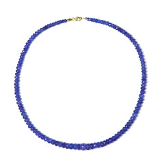 Collar en oro con Tanzanita