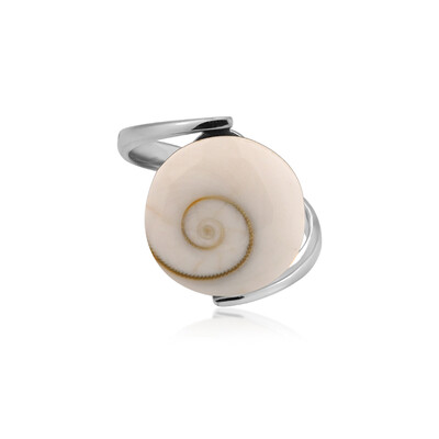 Anillo en plata con Ojo de Shiva (Bali Barong)