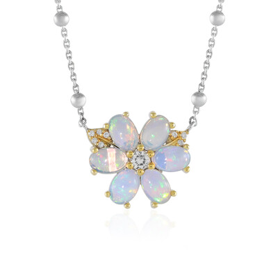 Collar en plata con Ópalo de Welo (Dallas Prince Designs)