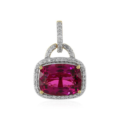 Colgante en oro con Rubelita (AMAYANI)