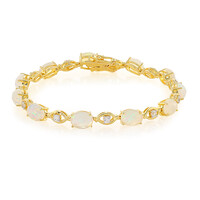Brazalete en plata con Ópalo de Welo