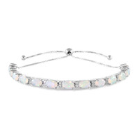 Brazalete en plata con Ópalo de Welo