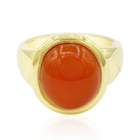 Anillo en plata con Cornalina