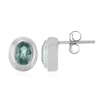 Pendientes en plata con Zircón de Ratanak Kirí