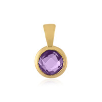 Colgante en oro con Amatista