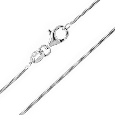 Cadena en plata