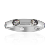 Anillo en plata con Cuarzo místico
