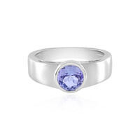 Anillo en plata con Tanzanita