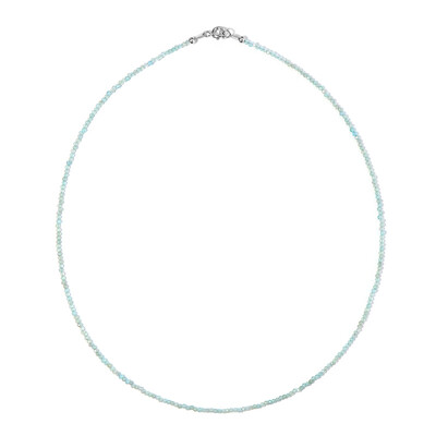 Collar en plata con Apatita azul
