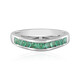 Anillo en plata con Esmeralda de Colombia (de Melo)