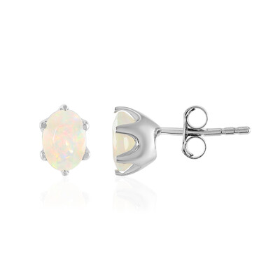 Pendientes en plata con Ópalo de Welo