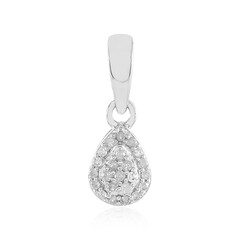 Colgante en plata con Diamante I2 (I)