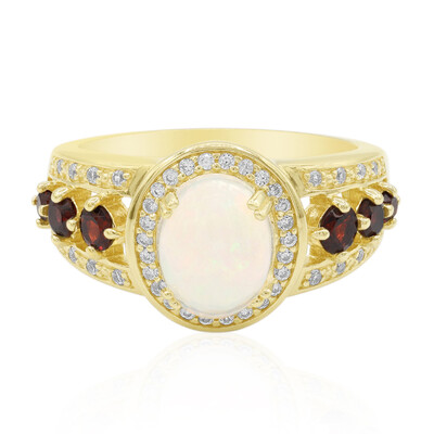 Anillo en plata con Ópalo de Welo