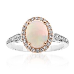 Anillo en oro con Ópalo Welo AAA (CIRARI)