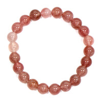 Brazalete con Cuarzo rosa