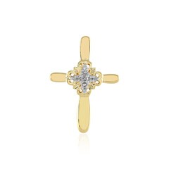 Colgante en plata con Diamante I2 (I)