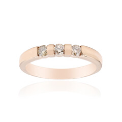 Anillo en oro con Diamante rosa de Francia de Argyle SI1