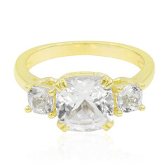 Anillo en oro con Cuncita blanca