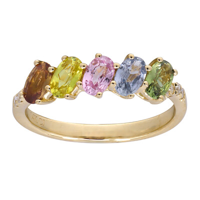 Anillo en oro con Zafiro (CIRARI)