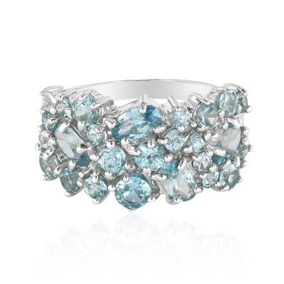 Anillo en plata con Zircón de Ratanak Kirí