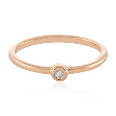Anillo en plata con Diamante I2 (H)