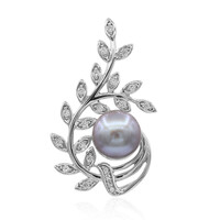Colgante en plata con Perla Freshwater (TPC)