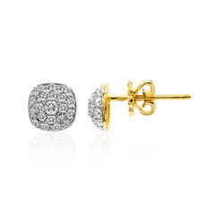 Pendientes en oro con Diamante IF (D)