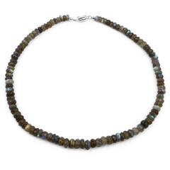 Collar en plata con Labradorita