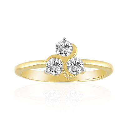 Anillo en oro con Diamante VVS1 (G) (Annette)