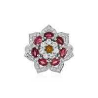Anillo en plata con Turmalina