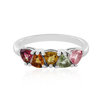 Anillo en plata con Turmalina