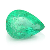 Piedra preciosa con Esmeralda de Zambia