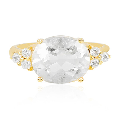 Anillo en plata con Fluorita