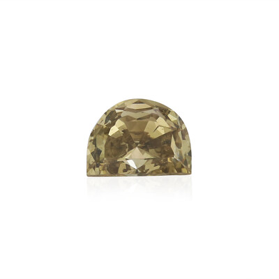 Piedra preciosa con Diamante verde VS1 0,33 ct