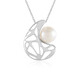 Collar en oro con Perla Freshwater (Ornaments by de Melo)