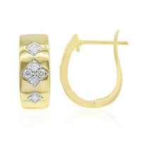Pendientes en oro con Diamante SI2 (G) 