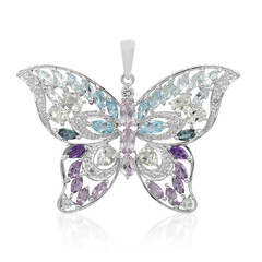 Colgante en plata con Amatista Rosa de Francia