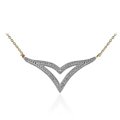 Collar en plata con Diamante I3 (I)