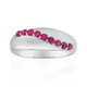 Anillo en plata con Rubí de Birmania (Pallanova)