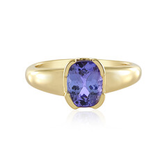 Anillo en plata con Tanzanita (Adela Silber)